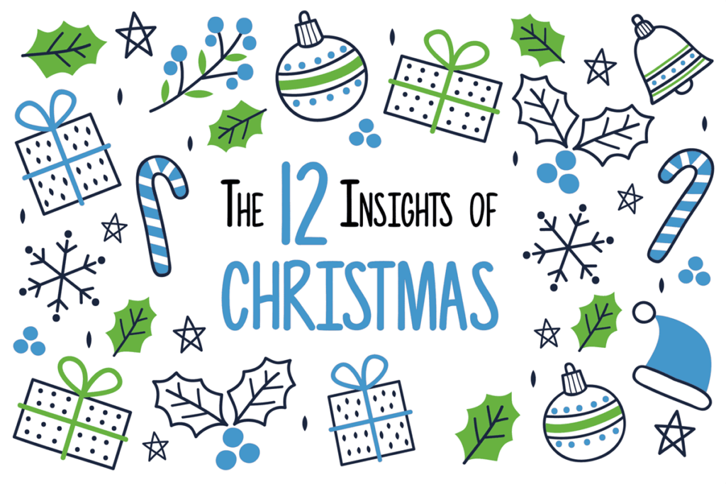 cover image for The 12 Insights of Christmas
