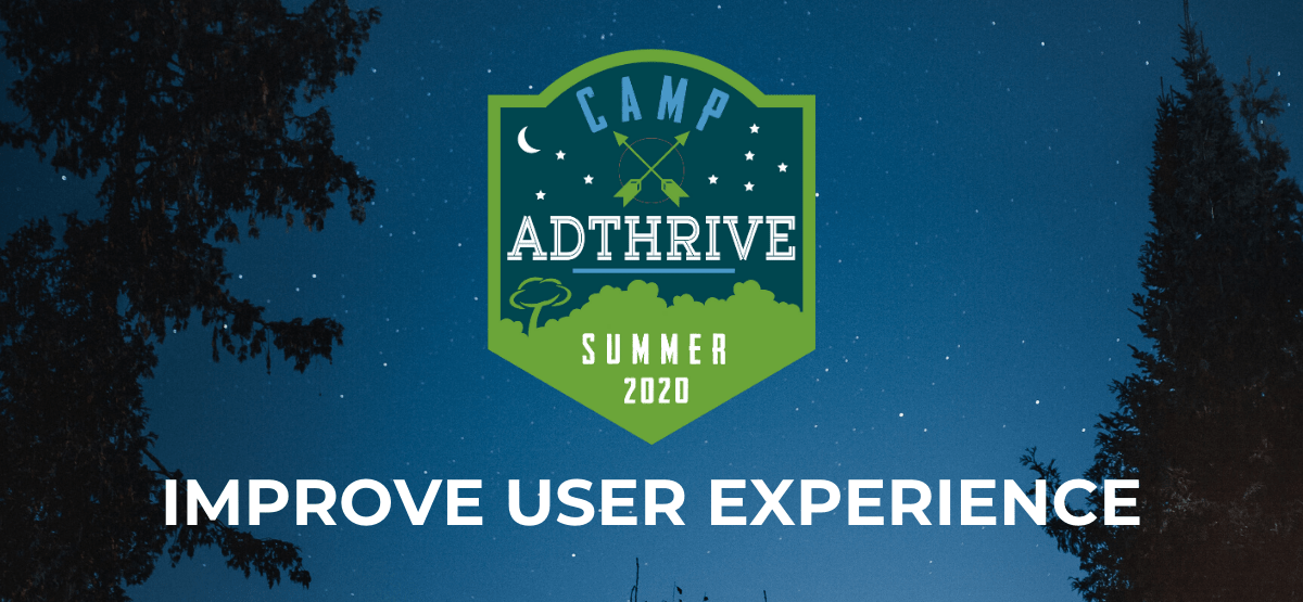 Summer badge with week four theme of Improve User Experience