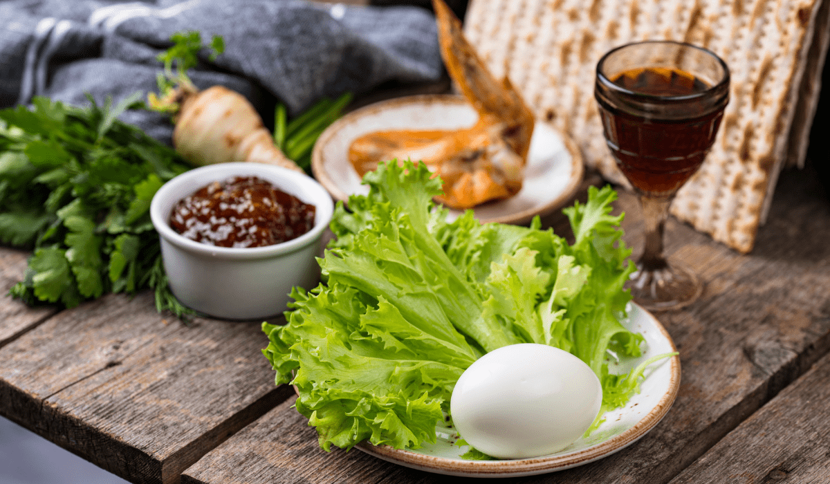 traditional seder plate foods